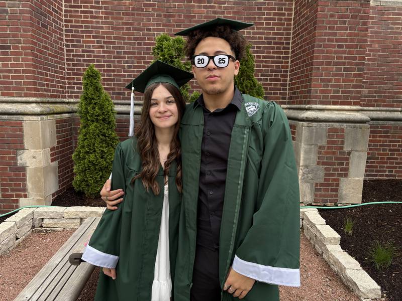 Glenbard West High School held its graduation ceremony on Thursday, May 22, 2025 at the school in Glen Ellyn.