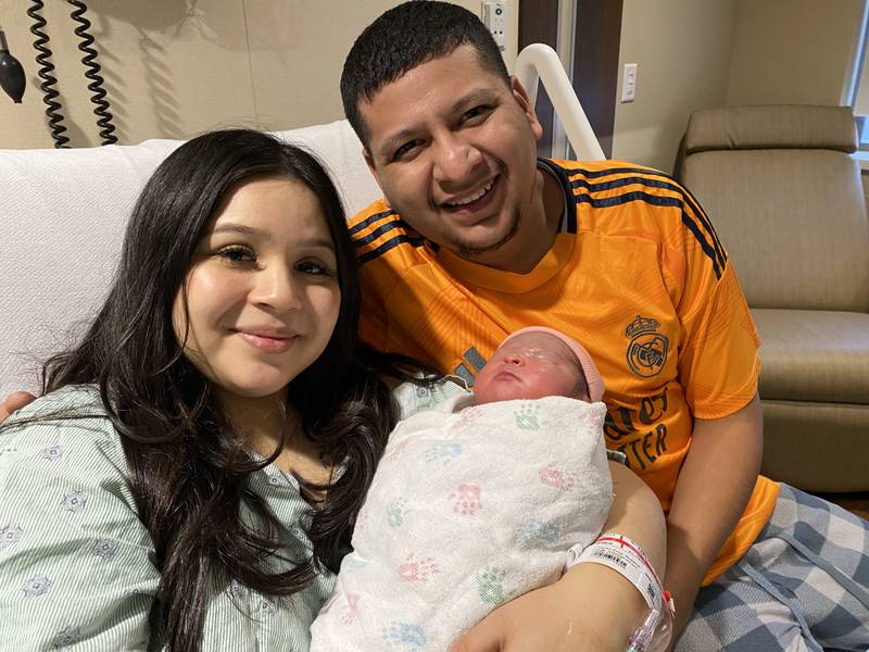 Camila Albarran was born at 12:08 p.m. Wednesday at Northwestern Medicine Huntley Hospital to parents Susana Flores Cruz and Esteban Albarran of Woodstock
