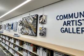 Husband, wife duo’s artwork exhibited at St. Charles library 