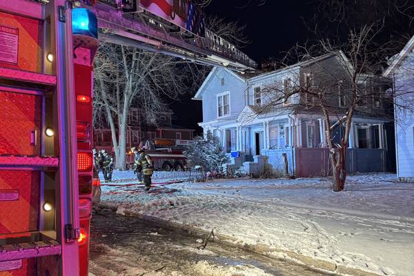 Two families displaced in Joliet fire