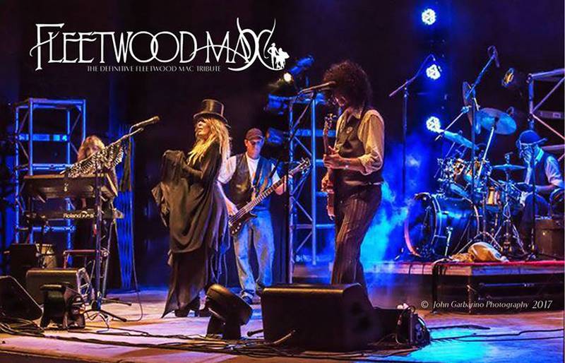 The Rotary Club of Crystal Lake Dawnbreakers presents a concert from “Fleetwood Max: The Definitive Fleetwood Mac Tribute” at the Raue Center at 8 p.m. November 5, 2022.