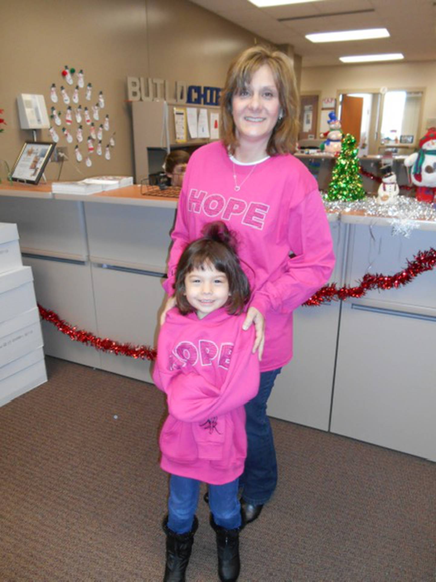 The Rochelle Police Department has launched its annual Pink Patch Project fundraiser in honor of Officer Ryan Kovacs' late mother, Tammy (pictured).