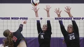 Photos: Hampshire vs. Mundelein, Hampshire Sectional semifinal volleyball
