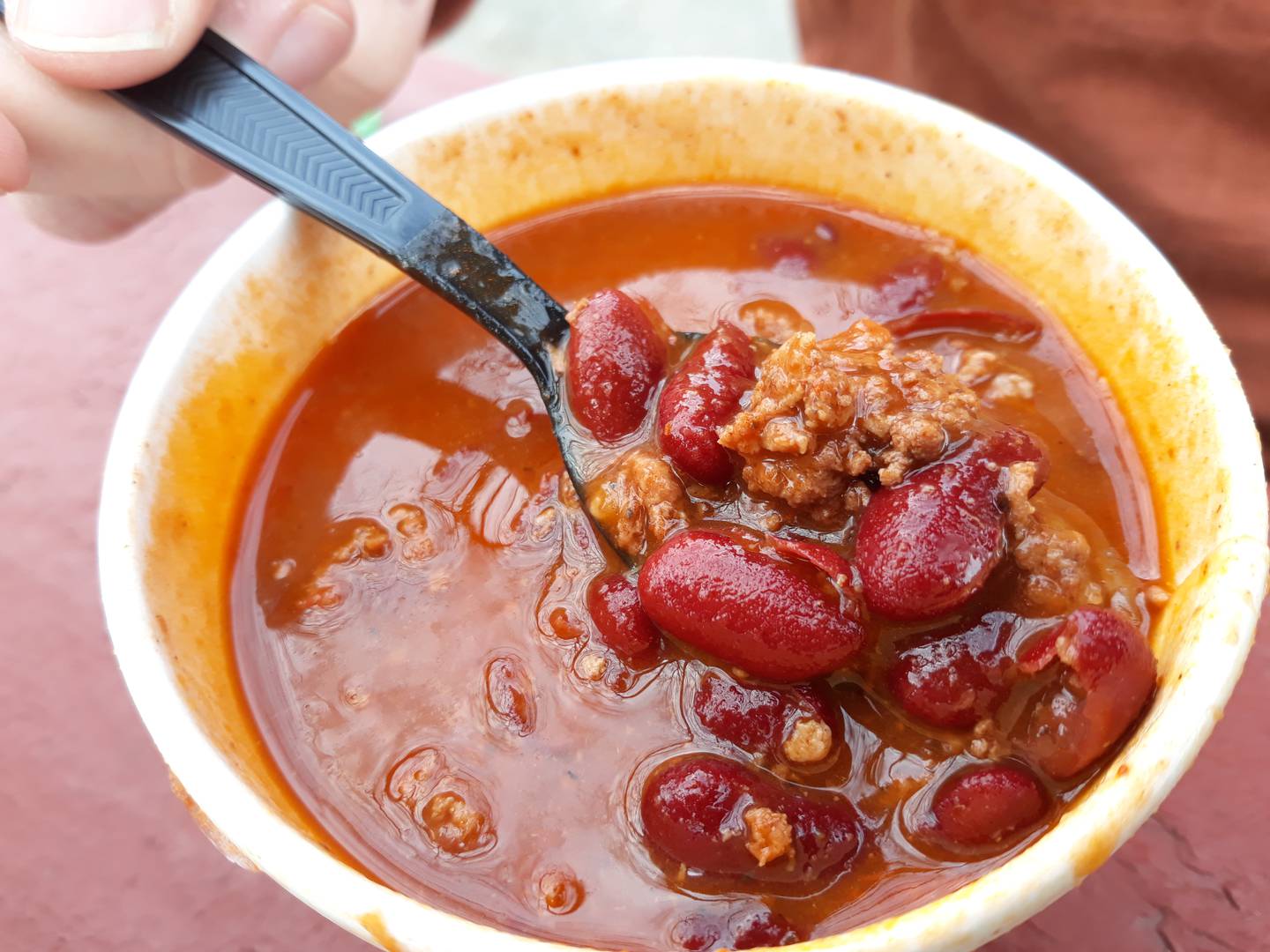 The Igloo's chili had a good tomato flavor.