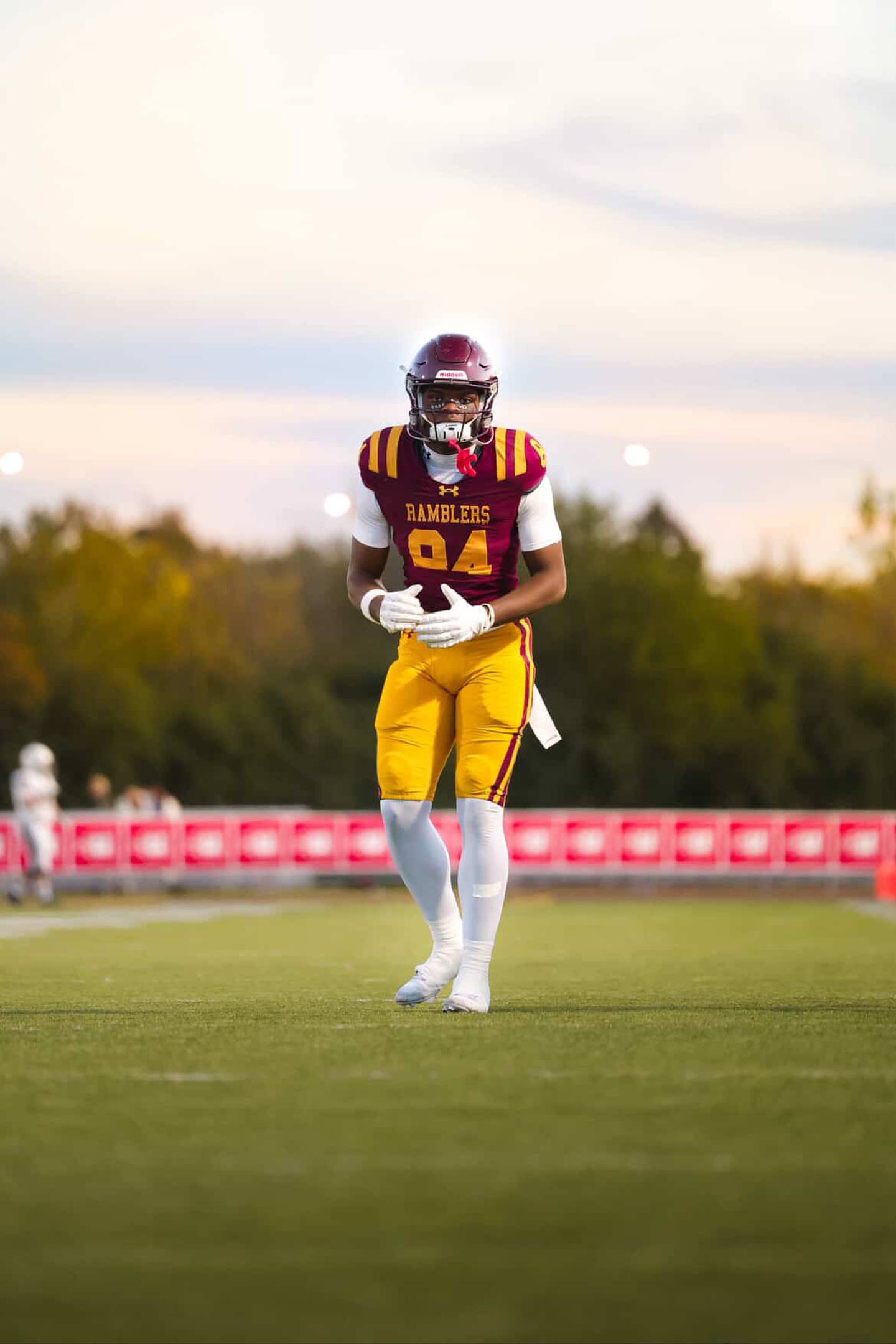Loyola's Jordan McKinley caught 45 passes for 601 yards and 6 touchdowns during his sophomore season. McKinley, a Power 4 prospect, also had 3 rushing touchdowns.