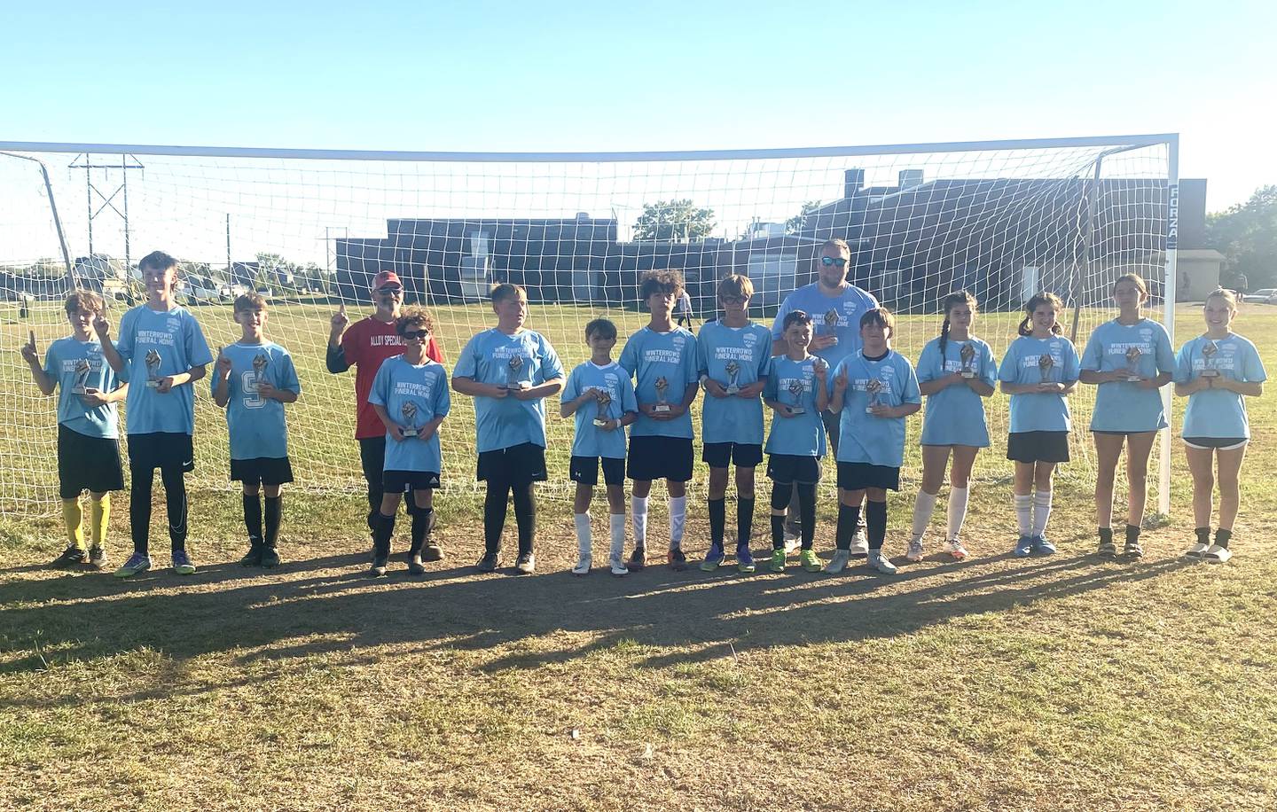 Winterrowd Funeral was crowned 2025 Streator Youth Soccer U15 city champions.