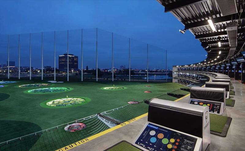 You and five friends can rent a bay at Topgolf from 9 p.m. to 1 a.m. on New Year’s Eve.