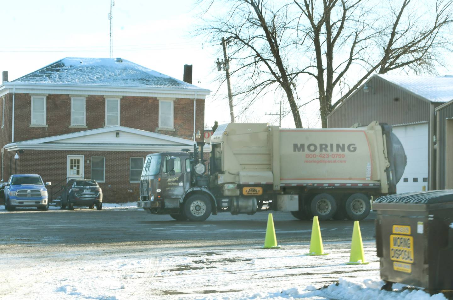 Moring Disposal Inc. was founded in 1977 in Forreston by Larry Moring. The business and its properties in downtown Forreston were sold to Republic Services Dec. 15.