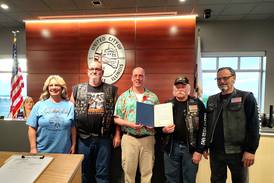 ‘Potential to save a life’: Yorkville declares Motorcycle Awareness Month, honors ABATE’s safety services