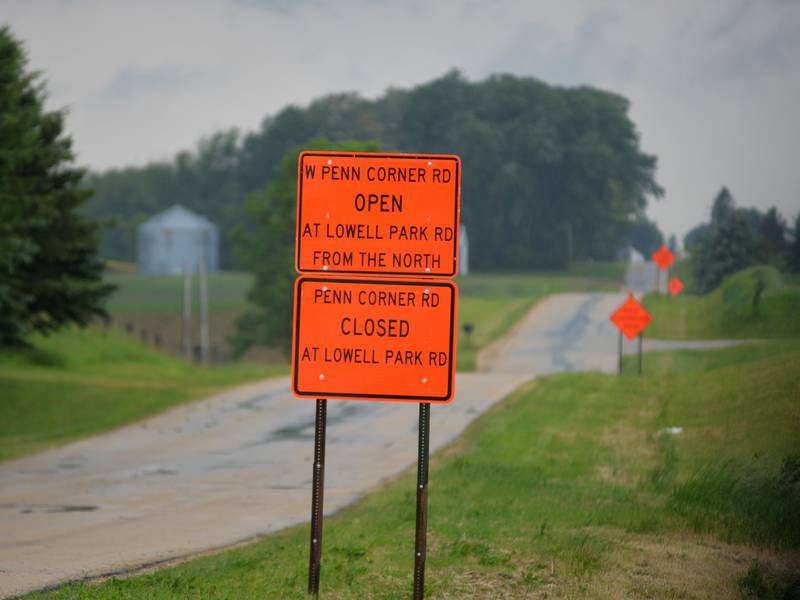 Lowell Park Road to close between Edgewood, Penn Corner for intersection improvements