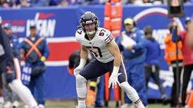 Chicago Bears LB Jack Sanborn, RB David Montgomery win Brian Piccolo Awards