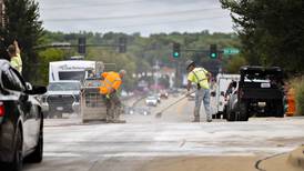 Photos: Crosswalk improvements in Dixon