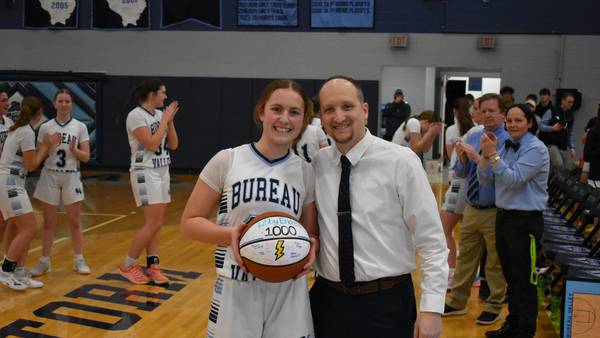 Libby Endress nets 1,000th point as Bureau Valley tops ROWVA-Williamsfield    