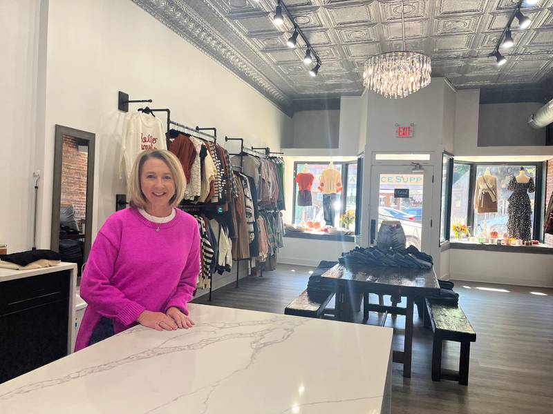 Luxx Boutique owner Meg Arneson wanted to open a women’s clothing boutique that had affordable clothing with a happy, positive vibe.