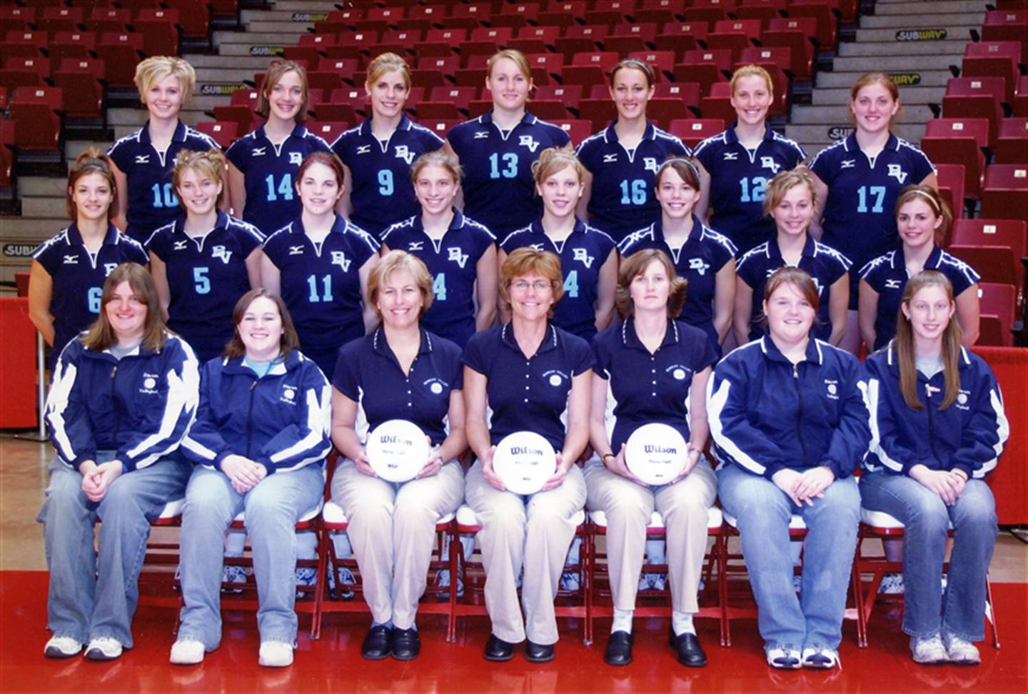 The 2005 Bureau Valley volleyball team reached the IHSA Class A State Tournament, finishing with a 32-5 record. Team members were Mallorie Mathew, Brooke Byers, Angela Bickett, Jessica Polte, Allyssa Piper, Christa Gonigam, Hillary Monier, Amanda Young, Natalie Pistole, Breelyn McMahon, Madison Lebahn, Lauren Barnett, Heather Behrens, Brianne DeVenney and Kirby Gustafson. Head coach was Vicki Litherland.