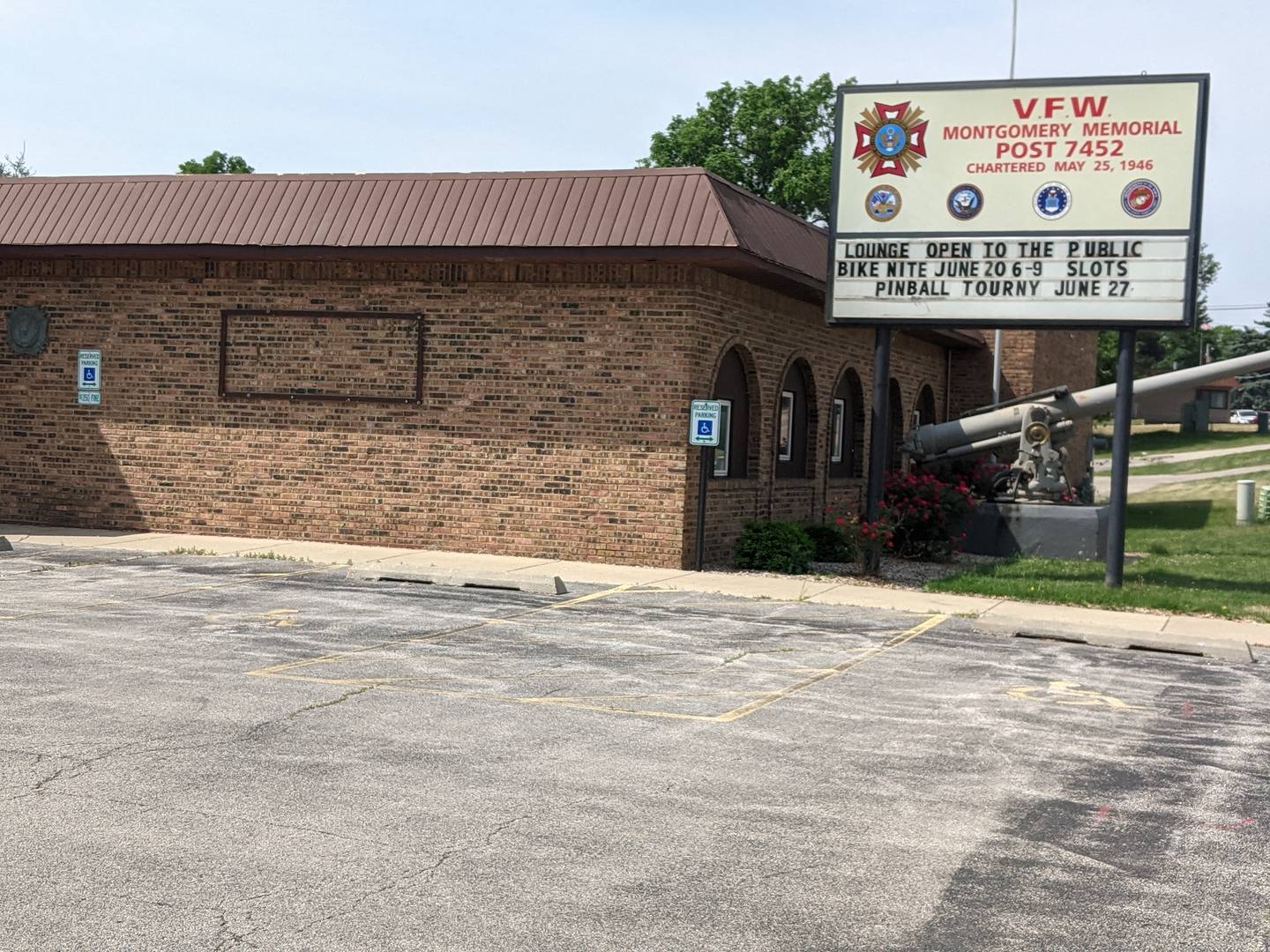 The Oswego Public Library District Board has taken another step toward the possible construction of a third campus – its second in Montgomery.

At its June 25 board meeting, board trustees approved purchasing 15,682 square feet of property at 121 North River Street in downtown Montgomery for $110,000. The Library Board purchased the property from the Montgomery VFW.

The property is adjacent to property at 109 and 111 North River St. the Library Board purchased in May 2023 for $330,000.