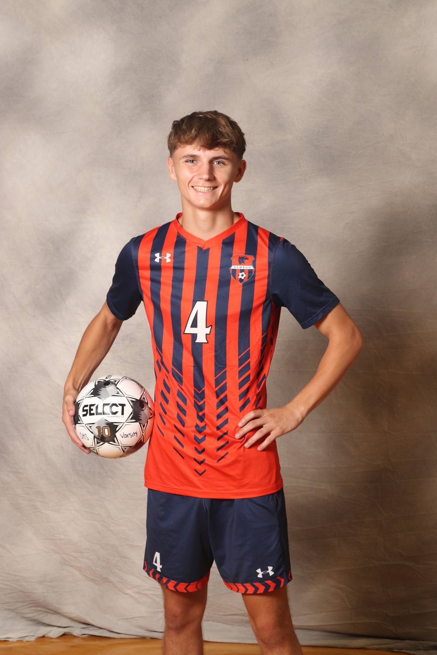 Oswego senior Nathan Wentzell