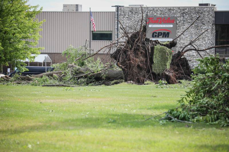 Cary Fire Protection District personnel responded to close to 100 calls after storms swept the area Aug. 16, 2025.