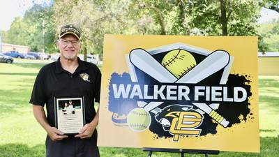 PCJH dedicates softball field in honor of Coach Chris Walker
