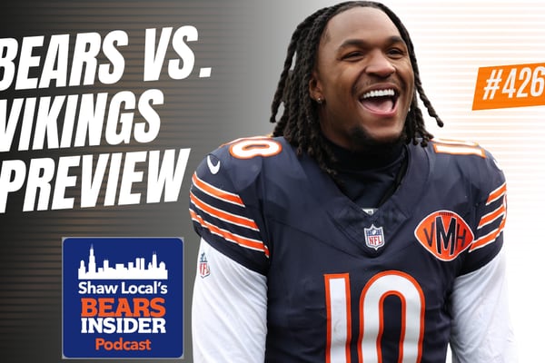 Bears Insider Podcast Episode 426: Bears vs. Vikings, can Chicago get a win in the NFC North?
