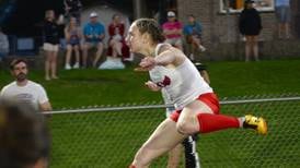 Best showing ever for Hawks at girls start track meet