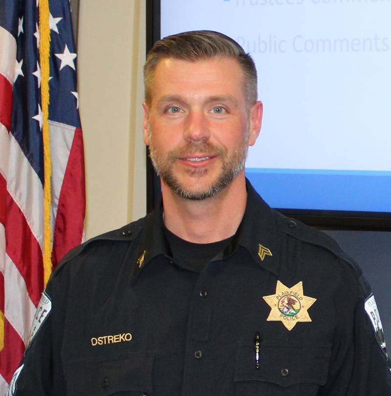 Plainfield Police Sgt. Luke Ostreko.