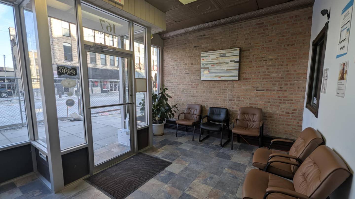 The waiting room at Rapid Healthcare in Joliet is seen on Thursday, Feb. 6, 2025, in Joliet.