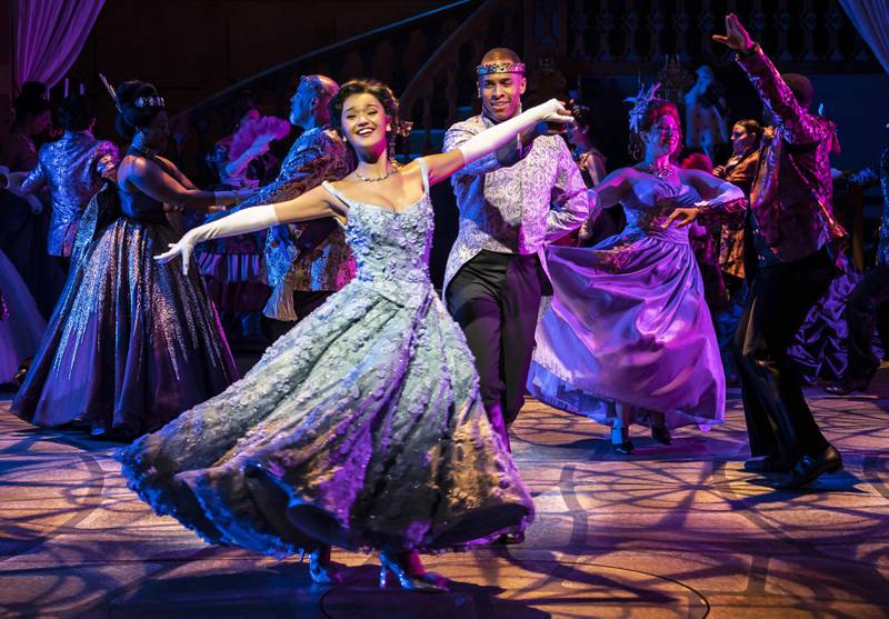 Mikayla Renfrow plays Cinderella, and Markcus Blair is Prince Christopher, both making their Paramount Theatre debut in "Cinderella."