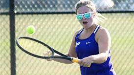 Girls tennis: Win in long No. 1 singles match gives Dixon a 3-2 dual victory over Sterling