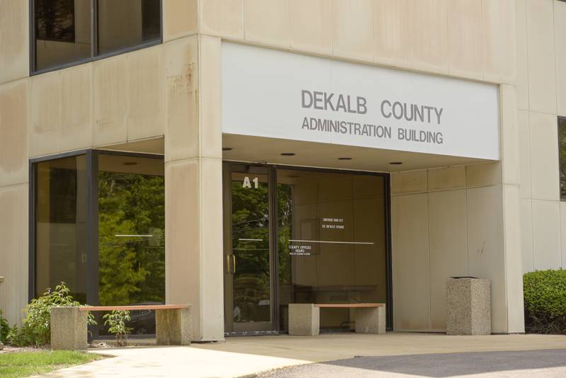DeKalb County Administration Building in Sycamore, IL on Thursday, May 13, 2021.