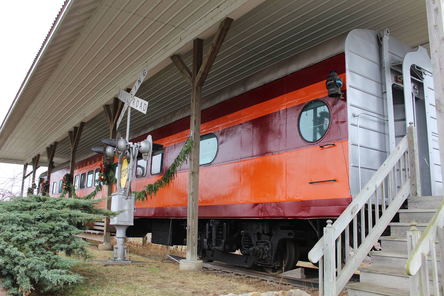 Milwaukee Road train car, Savanna