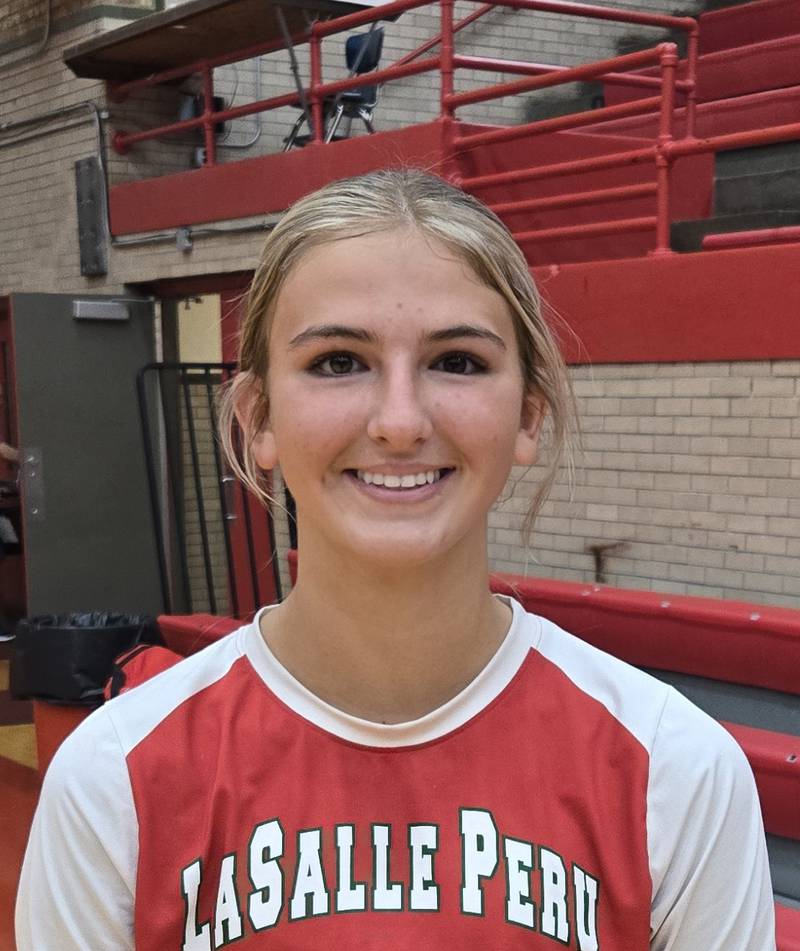 La Salle-Peru senior Kelsey Frederick