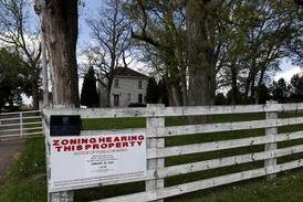 A slaughterhouse burnt down near Harvard in 2023. Plans to rebuild it outside Woodstock raise objections.