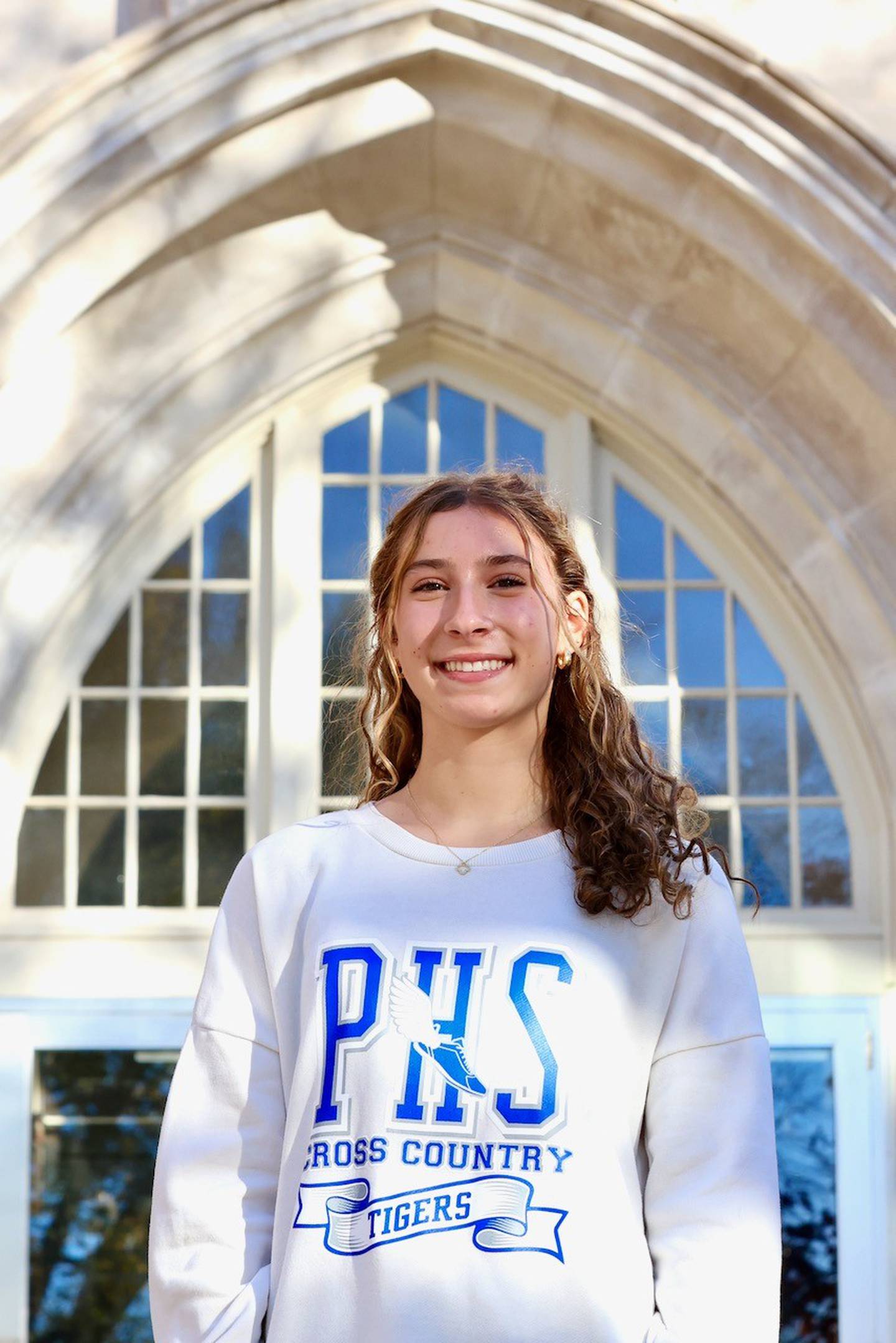 Princeton sophomore Ruby Acker is the 2024 BCR Female Cross Country Runner of the Year. She was a sectional qualifier.