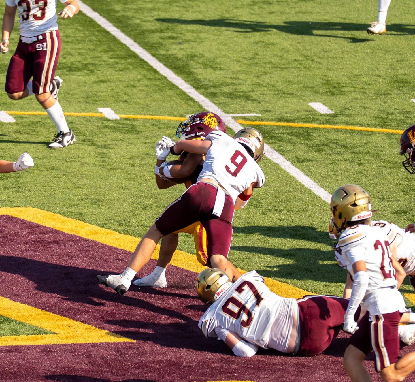 St. Ignatius junior Connor Hites played safety and running back in the fall, totaling 94 tackles, 8 TFLs and 4 PBUs.