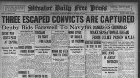 March 10 historical covers: Three Escaped Convicts Are Captured