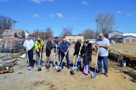 Construction begins on new municipal building for city of Polo, Buffalo Township