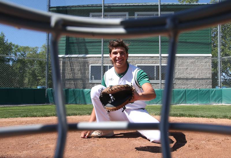 St. Bede's Nathan Husser is the 2024 NewsTribune baseball player of the year.
