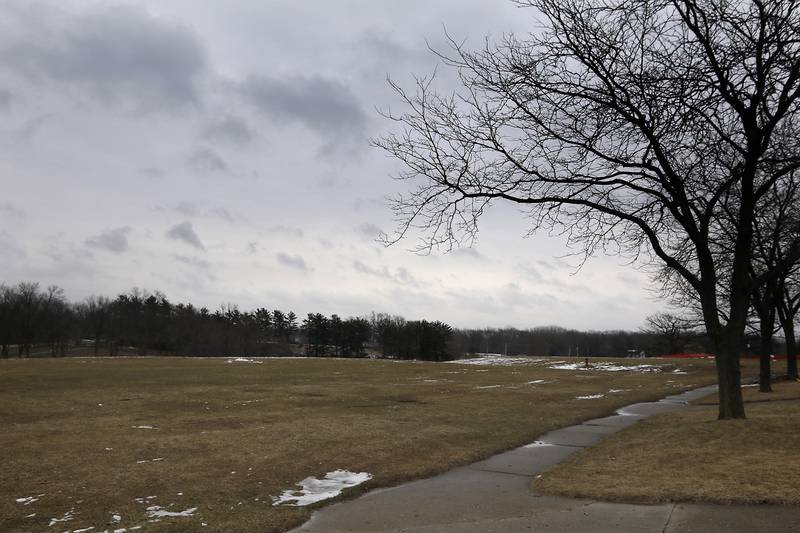 The city of Woodstock plans to build an inclusive intergenerational playground designed for all people regardless of disability and people of all ages at this location in Emricson Park.