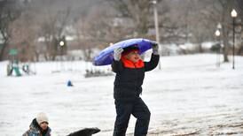 Winter fun at Helgeson’s hill