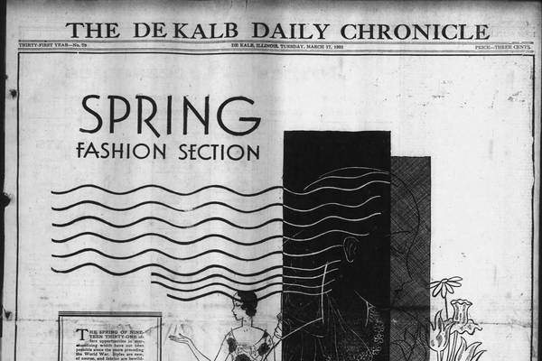 March 17 historical covers: The Spring Fashion Section of 1931