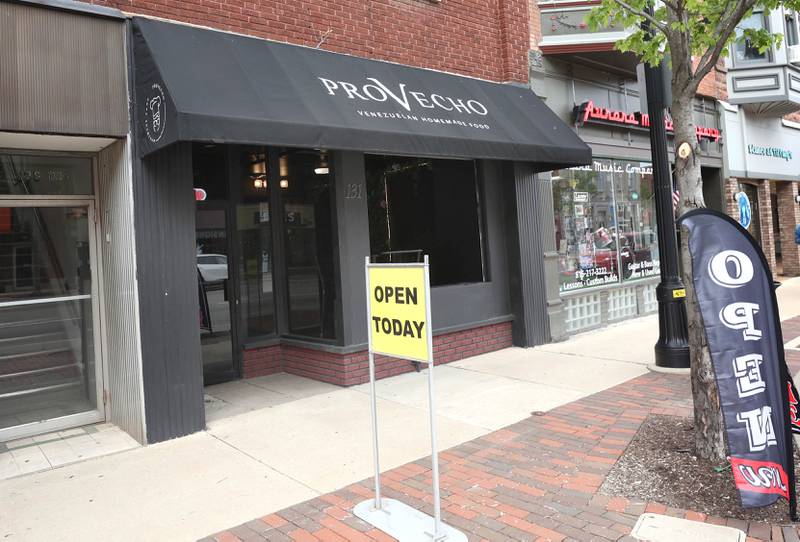 The recently opened Provecho Home Made Food Friday, May 22, 2026, at 131 East Lincoln Highway, in DeKalb.