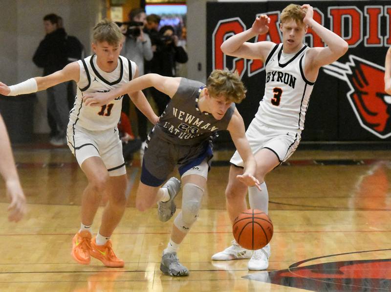 Boys basketball Ryan Tucker scores 30 as Byron tops Newman in