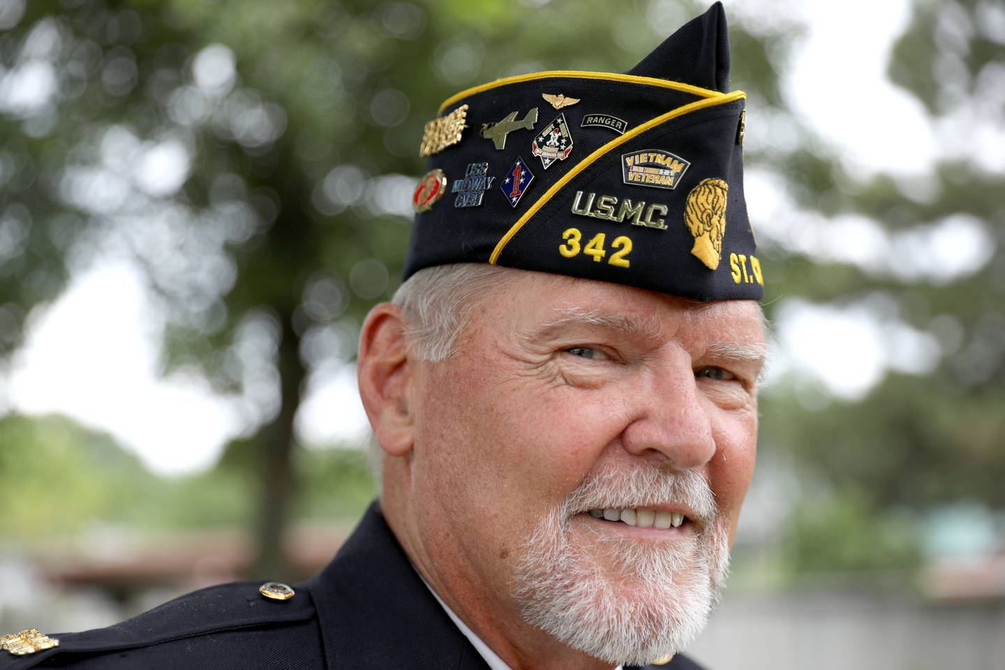 St. Charles resident and United States Marine Corps veteran Dennis Larson served in the Vietnam War.