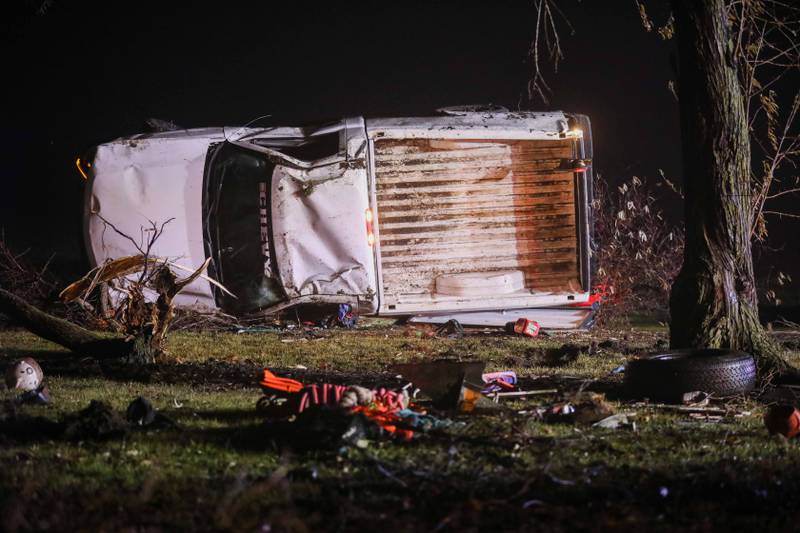 A man was transported to Javon Bea Hospital- Riverside in Rockford with critical injuries after a crash Friday evening near Harvard.