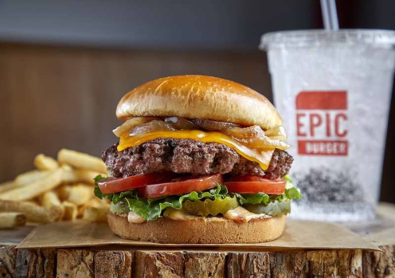 Epic Burger, now open at 500 Hough St., in Barrington, invites the community to celebrate with a day of specials on April 27, 2024.