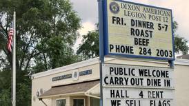 Dixon Legion serving Dwight’s roast beef
