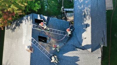Photos: Firefighters called to Spring Valley house fire