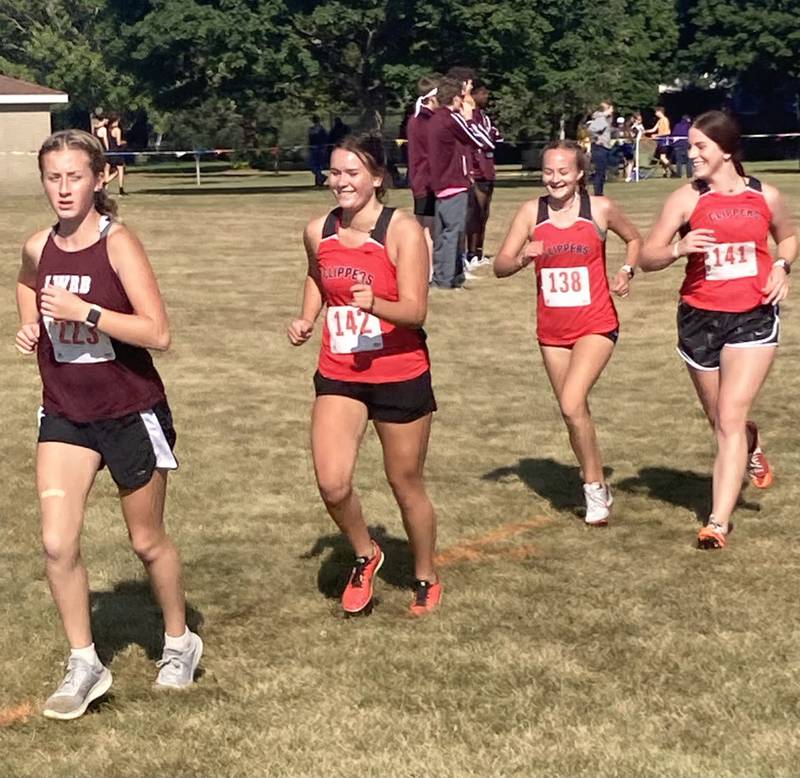 Amboy girls runs in Saturday's Gary Coates Invitational in Princeton.