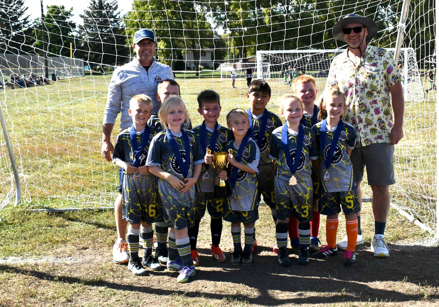 Ottawa Soccer Club's U8 Blue Division city champion was Jeremiah Joe's.